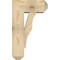 Ekena Millwork Funston Craftsman Rough Sawn Bracket w/ Offset Brace, Douglas Fir, 8"W x 18"D x 30"H BKT0806X18X30FST04RDF - alternate 4
